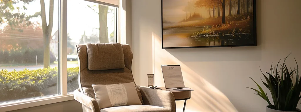 Serene telepsychiatry consultation room